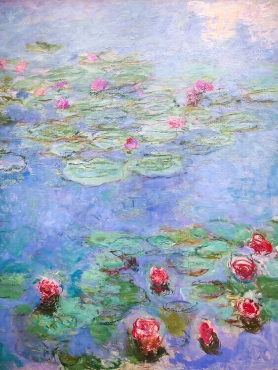 Claude Monet Plakát, Obraz - Water-Lilies (1914), Claude Monet, 30 × 40 cm