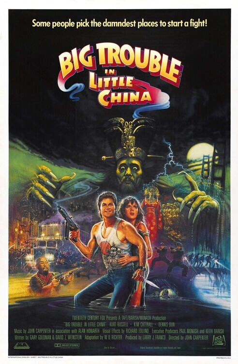 Europosters Plakát, Obraz - Big Trouble In Little China 02, 26.7 × 40 cm