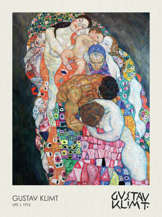Gustav Klimt Plakát, Obraz - Life (1910), Gustav Klimt, 30 × 40 cm