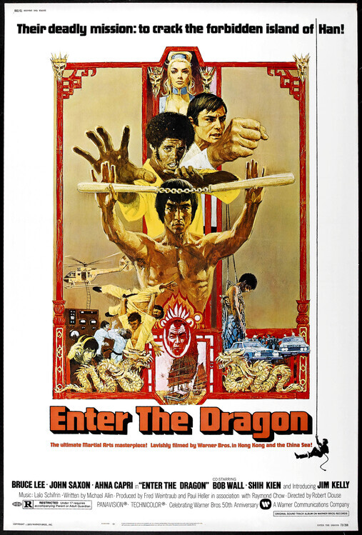 Europosters Plakát, Obraz - Enter The Dragon 0, 26.7 × 40 cm