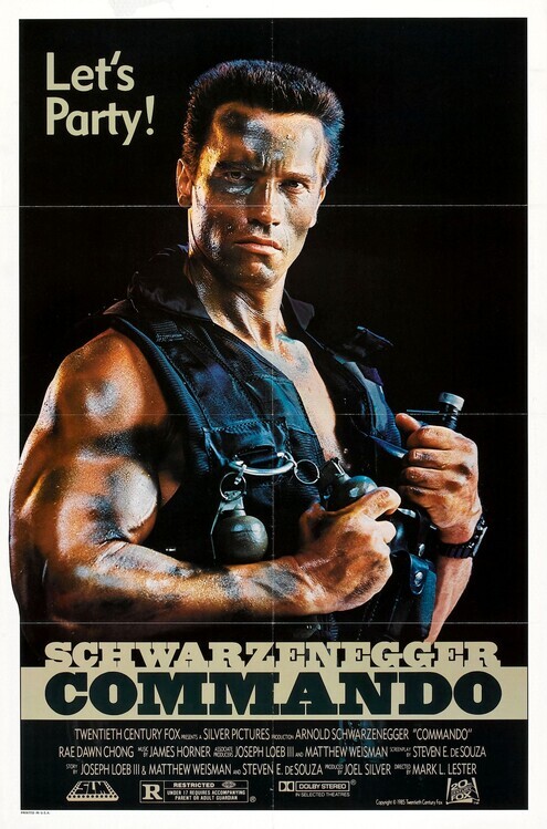 Europosters Plakát, Obraz - Commando 1985, 26.7 × 40 cm