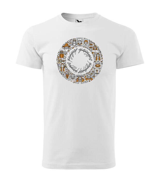 Europosters Tričko Lord of the Rings - In a Ring, Pánské, Regular, M