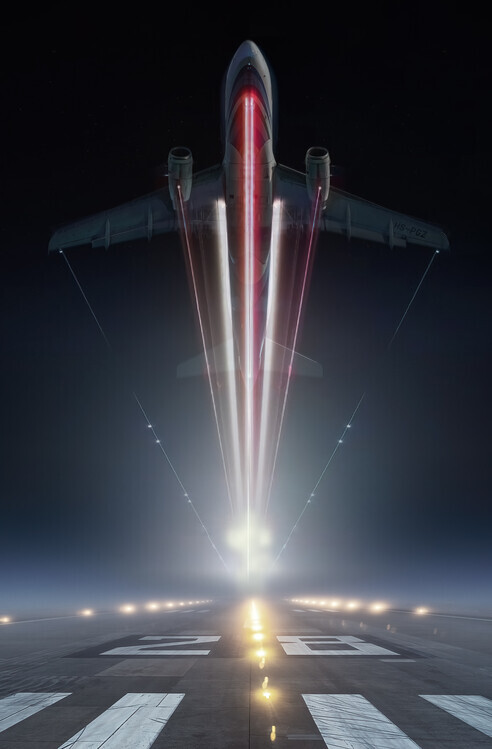 Marcel Egger Plakát, Obraz - Take Off, Marcel Egger, 26.7 × 40 cm