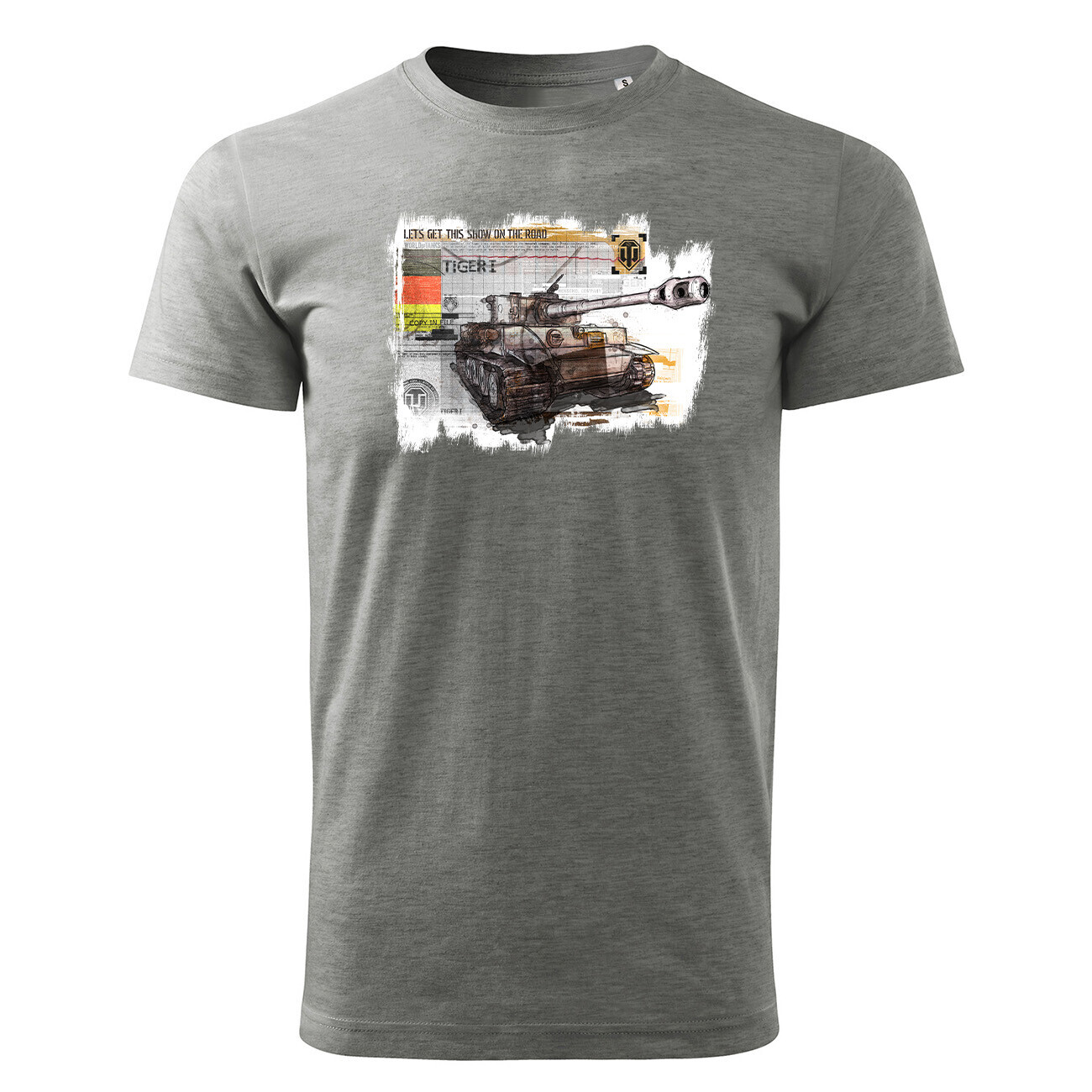 Europosters Tričko World of Tanks - Tiger I, Pánské, Regular, L