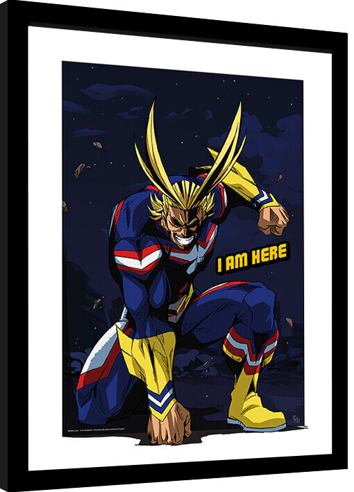 ABY STYLE Obraz na zeď - My Hero Academia - All Might, 34.3 × 44.5 cm