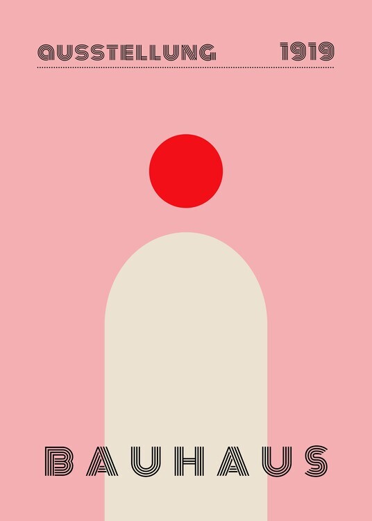 Europosters Plakát, Obraz - Bauhaus Print 07, 30 × 40 cm