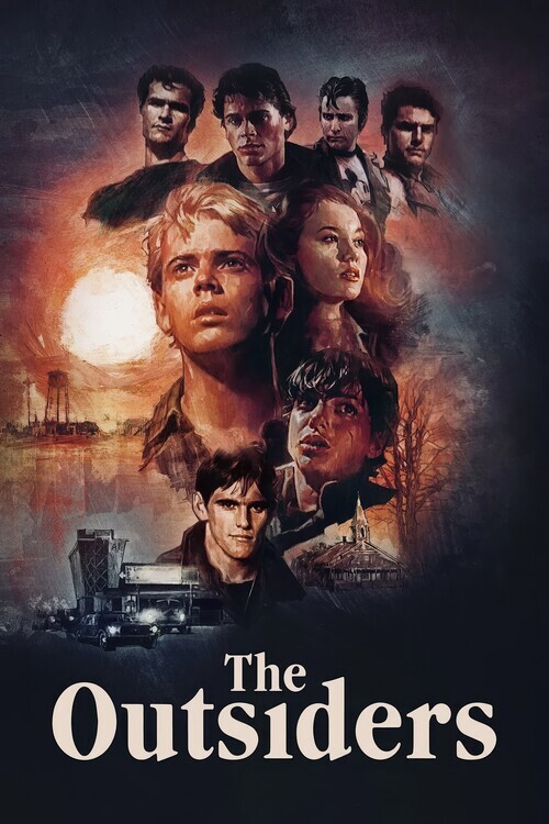 Europosters Plakát, Obraz - The Outsiders (1983), 26.7 × 40 cm