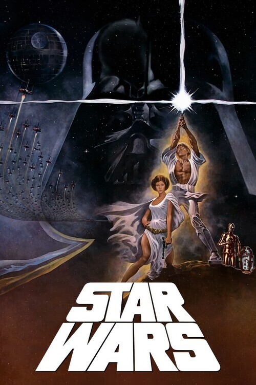 Europosters Plakát, Obraz - Star Wars (1977), 26.7 × 40 cm