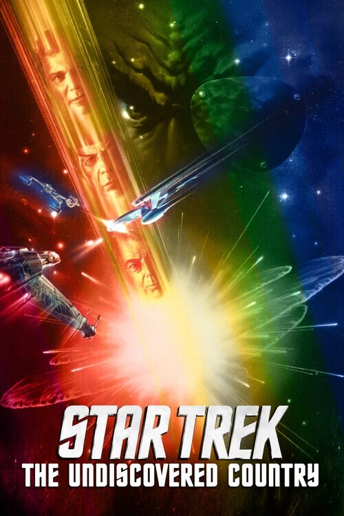 Europosters Plakát, Obraz - Star Trek VI The Undiscovered Country (1991), 26.7 × 40 cm