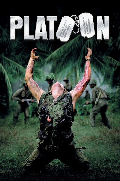 Europosters Plakát, Obraz - Platoon (1986), 26.7 × 40 cm