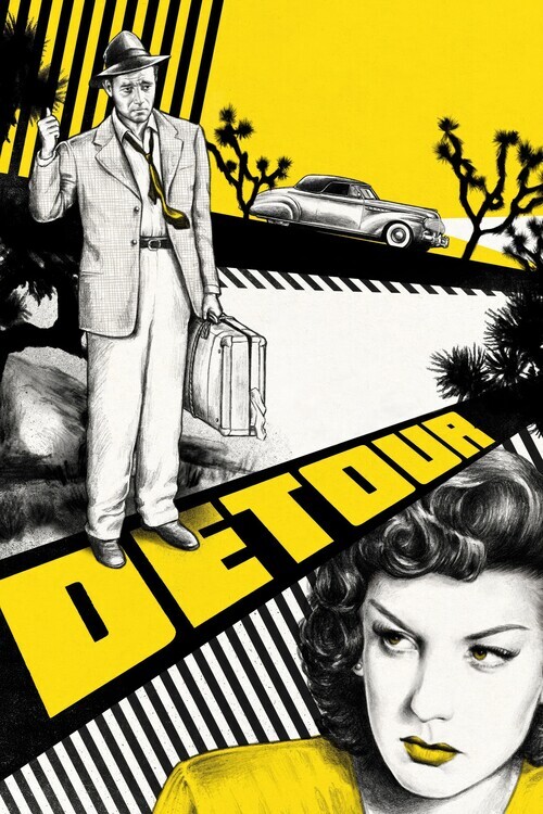 Europosters Plakát, Obraz - Detour (1945), 26.7 × 40 cm