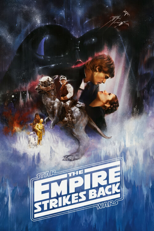 Europosters Plakát, Obraz - The Empire Strikes Back (1980), 26.7 × 40 cm