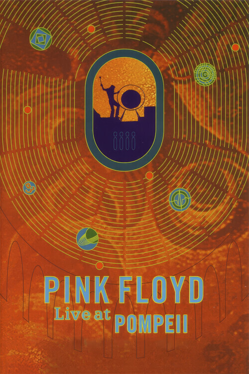 Europosters Plakát, Obraz - Pink Floyd Live at Pompeii (1972), 26.7 × 40 cm