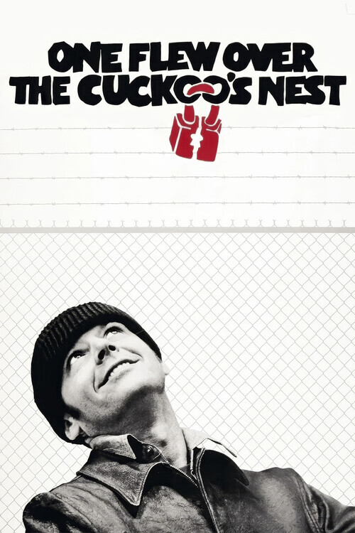 Europosters Plakát, Obraz - One Flew Over the Cuckoo's Nest (1975), 26.7 × 40 cm