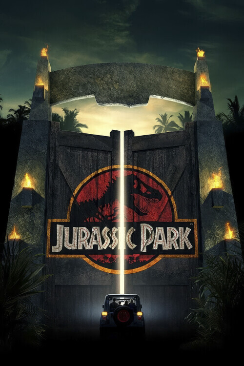 Europosters Plakát, Obraz - Jurassic Park (1993), 26.7 × 40 cm