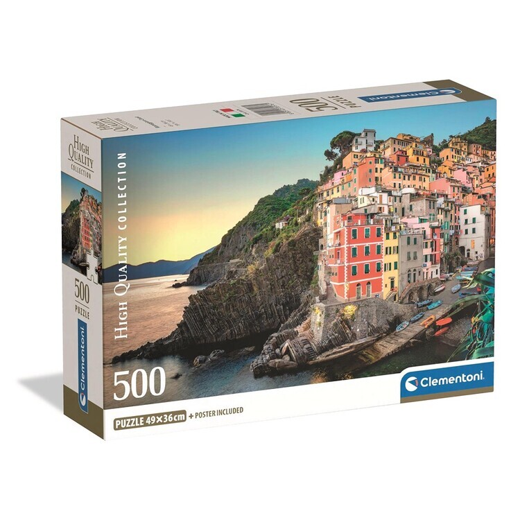 CLEMENTONI Puzzle Riomaggiore Coast, 500 ks
