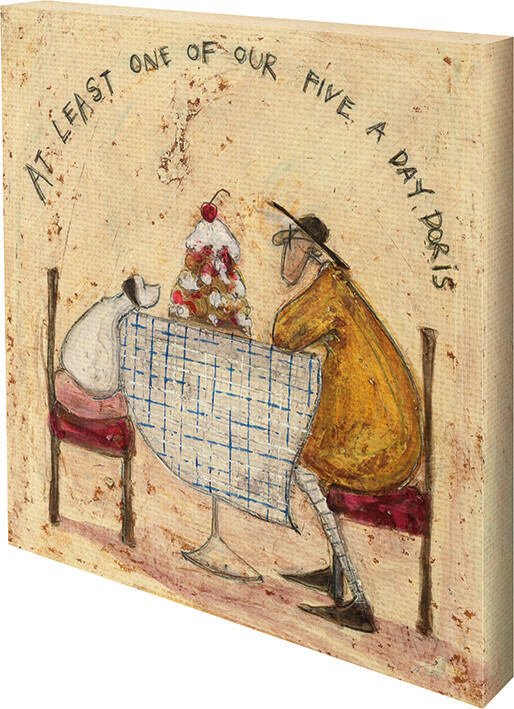 PYRAMID Obraz na plátně Sam Toft - At Least One Of Our Five A Day Doris, 2 - 30×30 cm