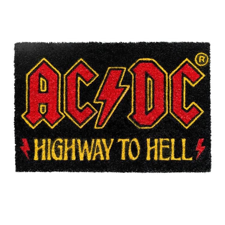 GRUPO ERIK Rohožka AC/DC - Highway to Hell, 60 x 40 x 1.5 cm