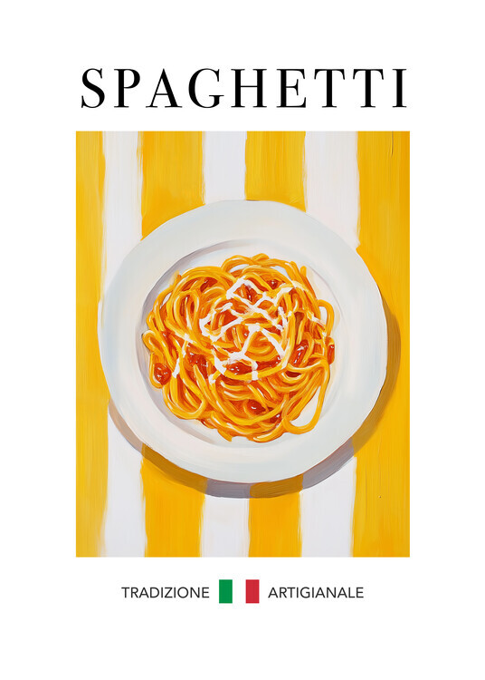 Andreas Magnusson Plakát, Obraz - Spaghetti, Andreas Magnusson, 30 × 40 cm