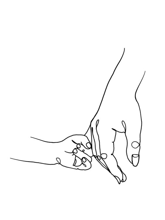 Hanna Lee Tidd Plakát, Obraz - Mother and Daughter, Hanna Lee Tidd, 30 × 40 cm