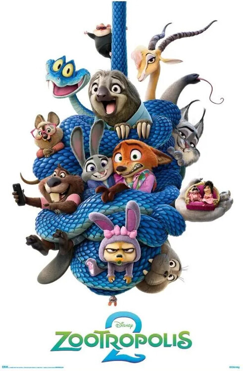 GRUPO ERIK Plakát, Obraz - Zootropolis 2, 61 × 91.5 cm