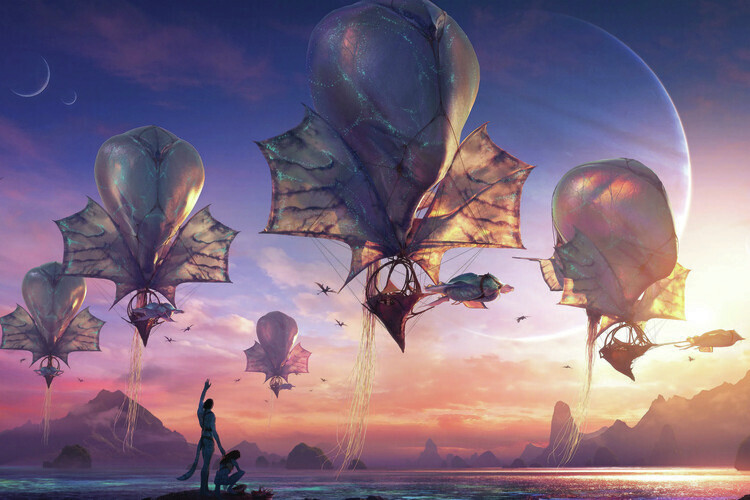 Europosters Plakát, Obraz - Avatar: Fire and Ash - Wind Traders, 40 × 26.7 cm