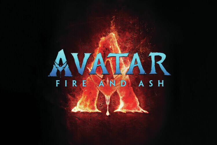 Europosters Plakát, Obraz - Avatar: Fire and Ash - Title Card, 40 × 26.7 cm