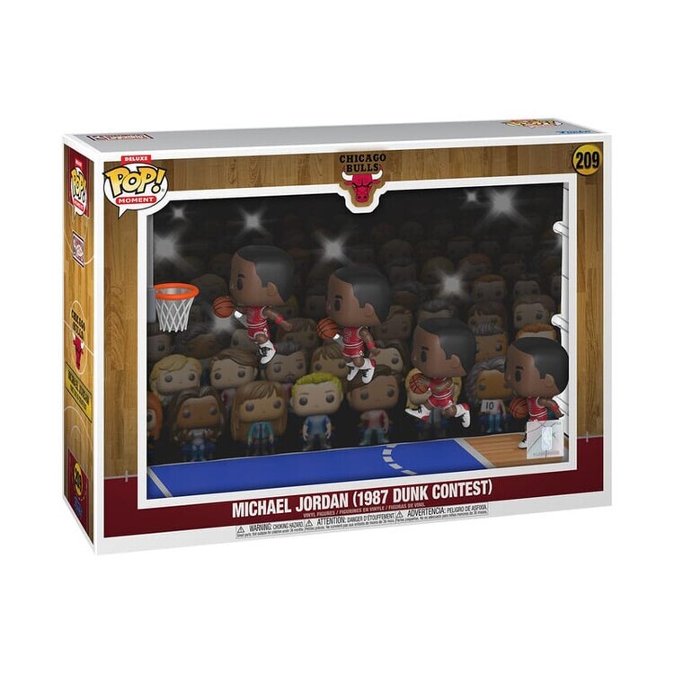 HEO Figurka Funko POP! - NBA - Bulls-MJ - '87 Dunk Contest, 20.3 x 33.8 x 12.2 cm