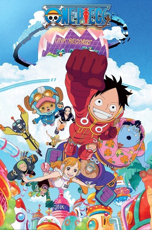 PYRAMID Plakát, Obraz - One Piece - Punk Records, 61 × 91.5 cm