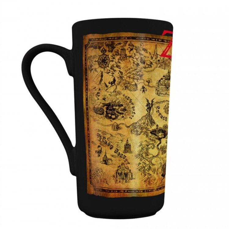 PYRAMID Hrnek The Legend of Zelda - Black & Gold Map, 0,47 l