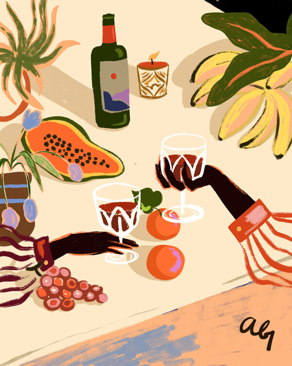 Arty Guava Plakát, Obraz - Cheers To You, Arty Guava, 30 × 40 cm