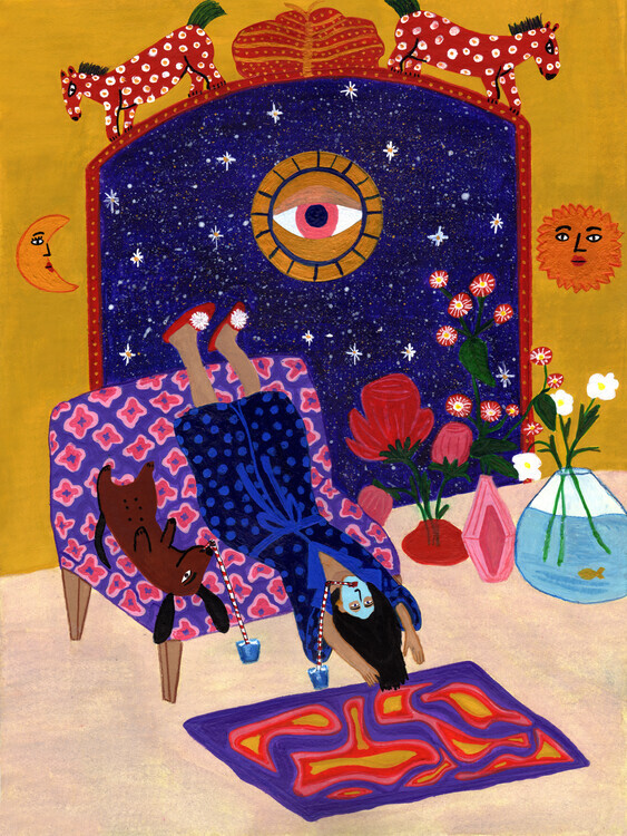 Jota de jai Plakát, Obraz - Day off from office, Jota de jai, 30 × 40 cm