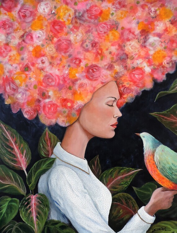 Sylvie Plakát, Obraz - Quand L'eleve Est Pret, Sylvie, 30 × 40 cm