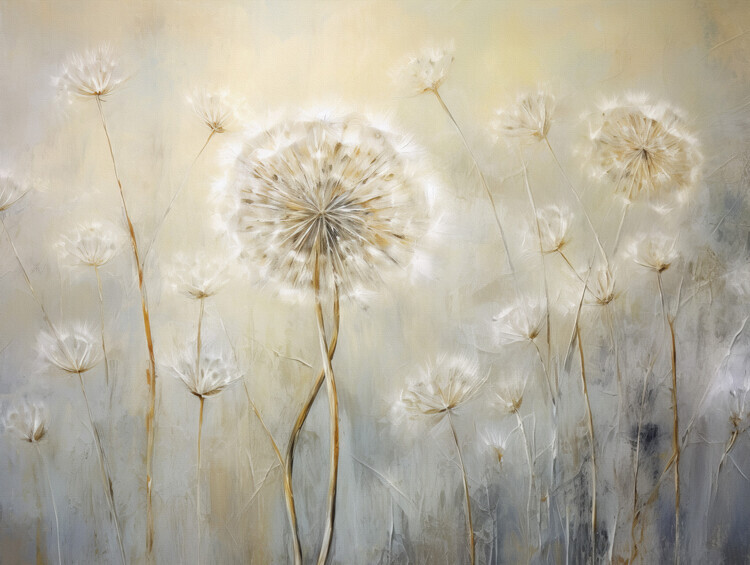 Bilge Paksoylu Plakát, Obraz - White Spring 3, Bilge Paksoylu, 40 × 30 cm