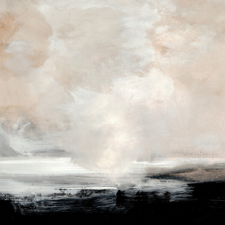 Dan Hobday Plakát, Obraz - Clouds, Dan Hobday, 40 × 40 cm