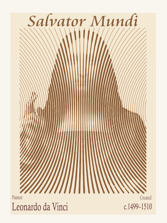 Doa Project Plakát, Obraz - Salvator Mundi, Doa Project, 30 × 40 cm