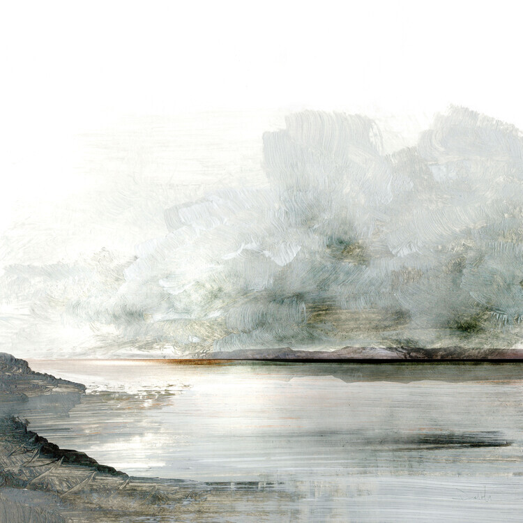 Dan Hobday Plakát, Obraz - Ebb, Dan Hobday, 40 × 40 cm