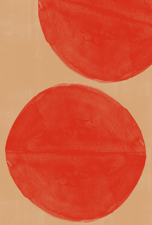 THE MIUUS STUDIO Plakát, Obraz - Crimson Echoes, THE MIUUS STUDIO, 26.7 × 40 cm