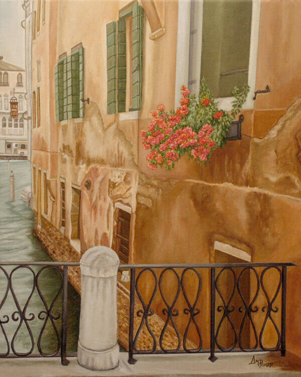 Angeles M. Pomata Plakát, Obraz - Venice In June, Angeles M. Pomata, 30 × 40 cm