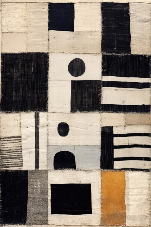 Treechild Plakát, Obraz - Patchwork Symphony, Treechild, 26.7 × 40 cm