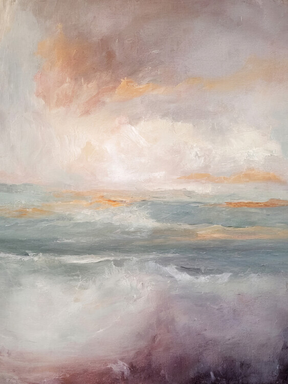 Alpenglow Workshop Plakát, Obraz - On Mystic Seas, Alpenglow Workshop, 30 × 40 cm