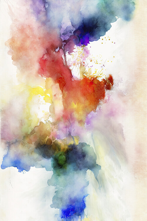 Mauro Plakát, Obraz - Vibrant Whirlwind, Mauro, 26.7 × 40 cm