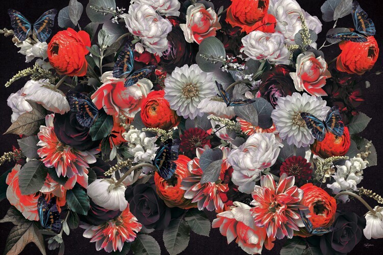 Sue Skellern Plakát, Obraz - Evening Walk Romance, Sue Skellern, 40 × 26.7 cm