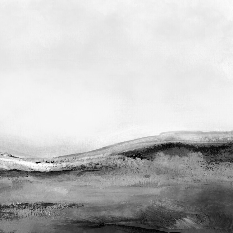 Dan Hobday Plakát, Obraz - Mono Landscape No2, Dan Hobday, 40 × 40 cm