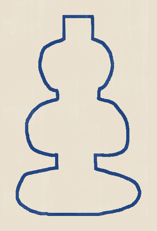 THE MIUUS STUDIO Plakát, Obraz - Abstract Silhouette, THE MIUUS STUDIO, 26.7 × 40 cm