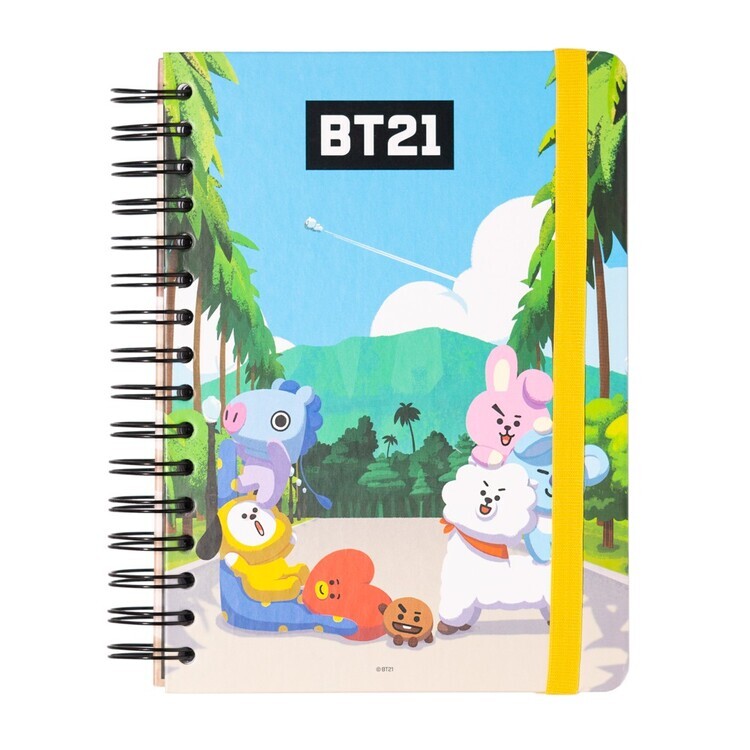 GRUPO ERIK Zápisník BT21, A5