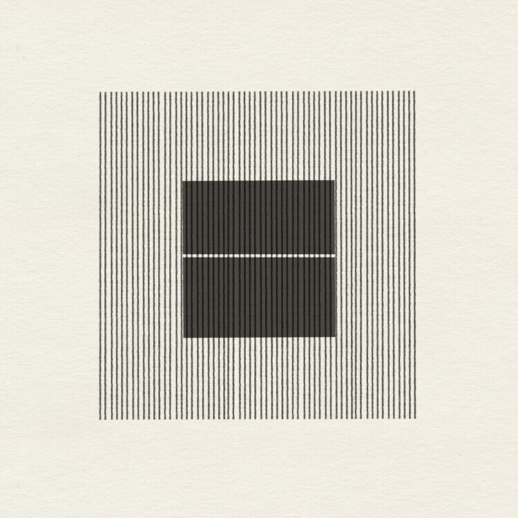 THE MIUUS STUDIO Plakát, Obraz - Line Harmony, THE MIUUS STUDIO, 40 × 40 cm