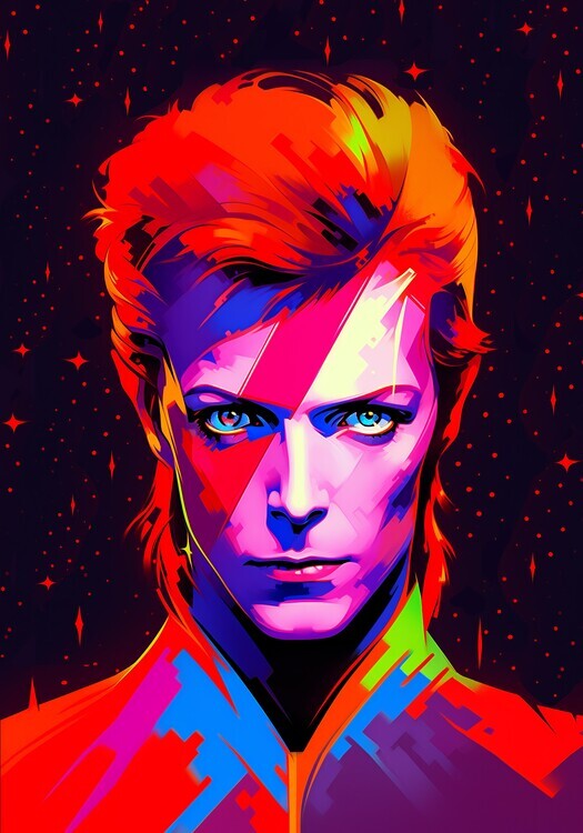 autor Plakát, Obraz - Neo Bowie, 26.7 × 40 cm