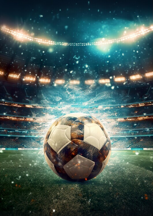 autor Plakát, Obraz - Soccer Stadium, 30 × 40 cm