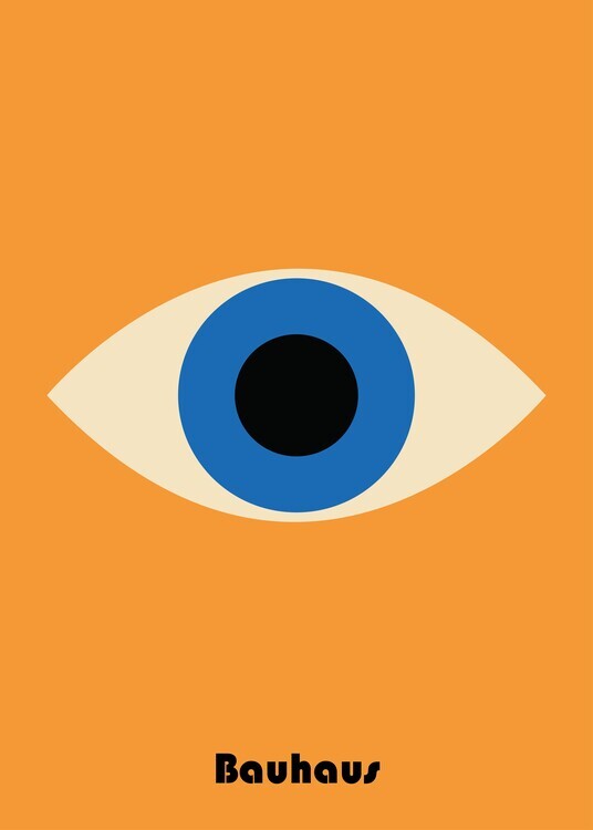 autor Plakát, Obraz - Bauhaus Eye, 30 × 40 cm